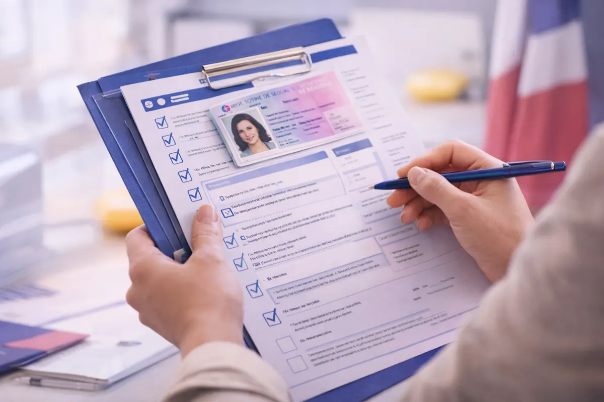 Checklist de dossier et pièces à rassembler