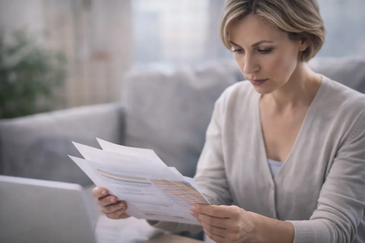 Lecture d’un courrier administratif et vérification des informations